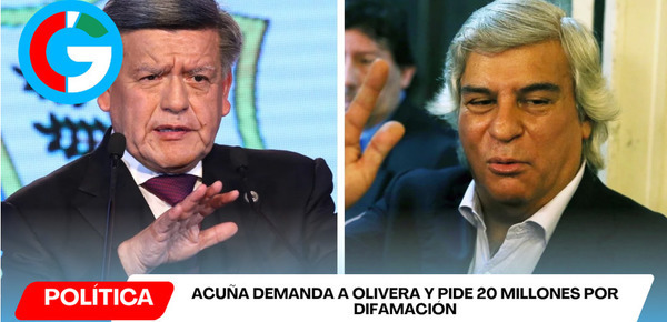 César Acuña exige millonaria reparación tras acusaciones de Fernando Olivera