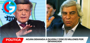 César Acuña exige millonaria reparación tras acusaciones de Fernando Olivera