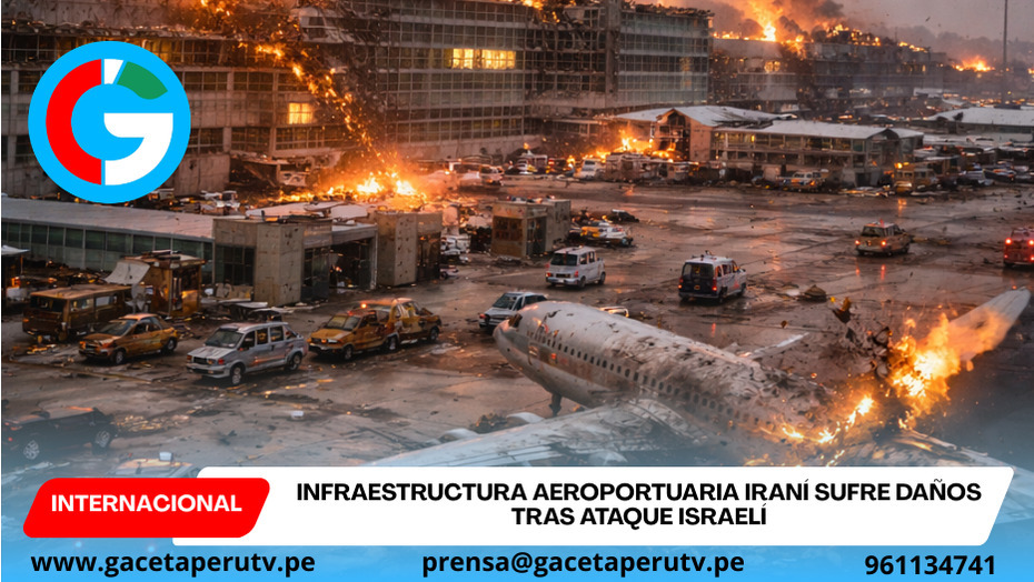 Israel bombardea tres aeropuertos en Irán y escala conflicto