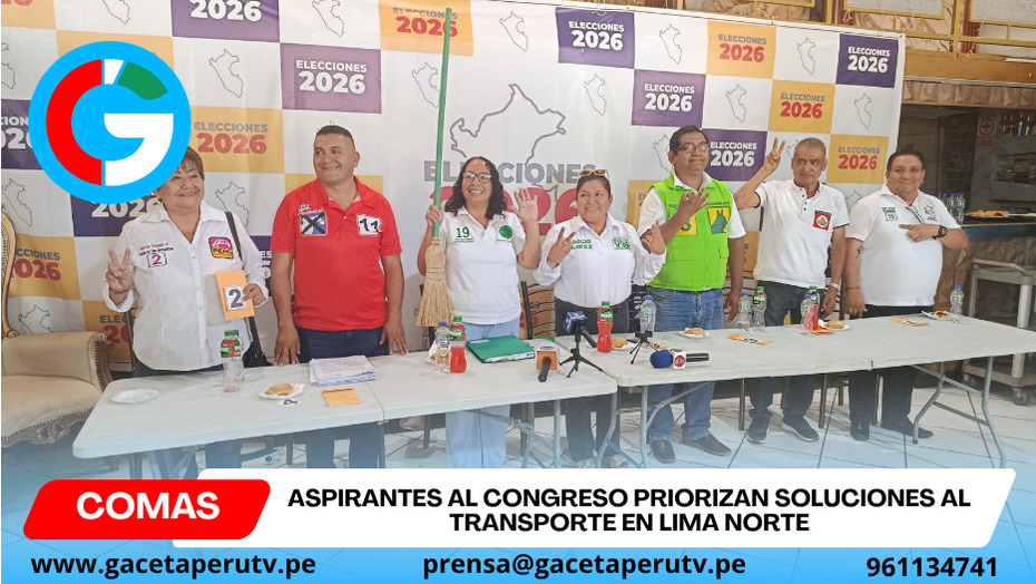 Candidatos en Foro coinciden en reactivar tren clave para Lima Norte