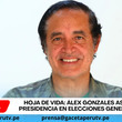 Hoja de Vida: Álex Gonzales postula a la Presidencia con el Partido Demócrata Verde