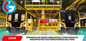 Empresas británicas apuntan a construir Metro de Lima moderno