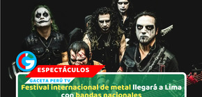 Festival internacional de metal llegará a Lima 