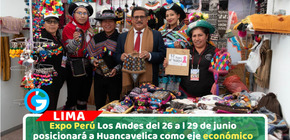Huancavelica lanza marca regional en Expo Perú Los Andes 2026