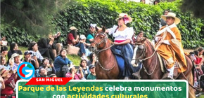 Parque de las Leyendas celebra monumentos con actividades culturales