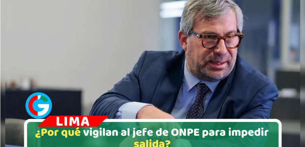 Policía activa alerta para evitar salida del jefe de ONPE