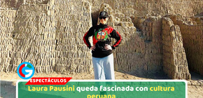 Laura Pausini queda fascinada con cultura peruana