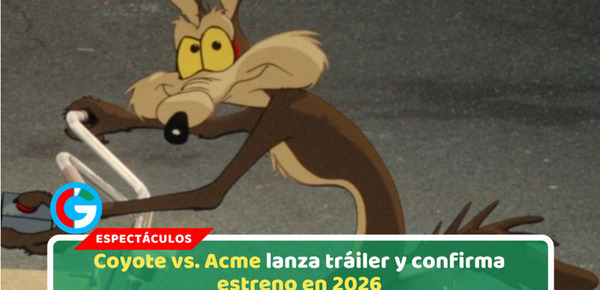  Coyote vs. Acme lanza tráiler y confirma estreno en 2026