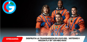 Disfruta la transmisión en vivo del  ‘Artemis II Moon Fly By’ en HBO MAX  