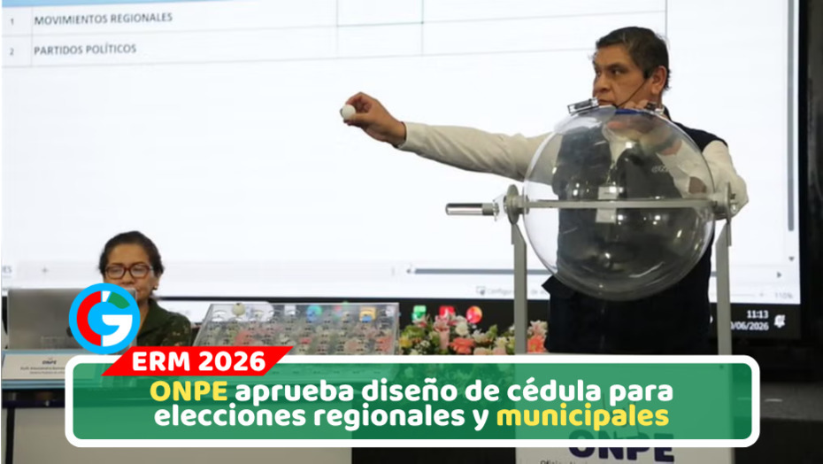 Los partidos políticos ocuparán la parte superior en cédula de sufragio en EMR 2026