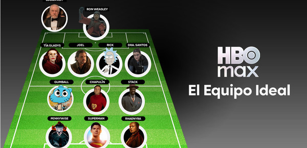 HBO MAX presenta su equipo ideal  para el mundial de fútbol 
