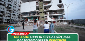 Gobierno de Venezuela eleva a 235 los muertos por terremotos