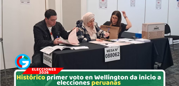 Peruanos residentes en Nueva Zelanda ya votan en segunda vuelta