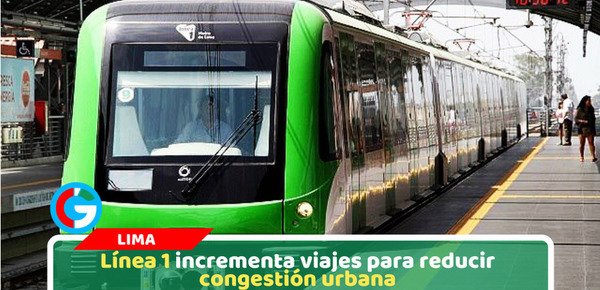 Línea 1 incrementa viajes para reducir congestión urbana
