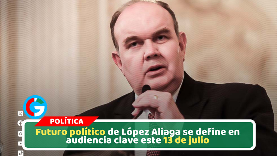 JNE evaluará candidatura de López Aliaga este 13 de julio