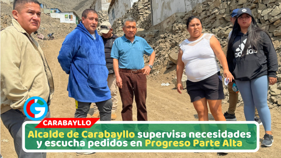 Pablo Mendoza atiende demandas vecinales durante recorrido en Carabayllo