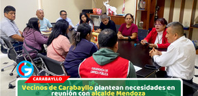 Alcalde Pablo Mendoza escucha demandas vecinales y coordina soluciones urgentes