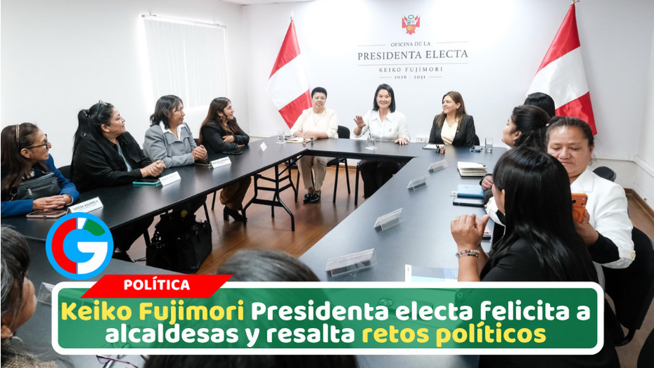 Keiko Fujimori destaca dificultades de mujeres en política peruana
