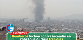 Incendio en fábrica Yobel genera humareda y alarma en Lima Norte