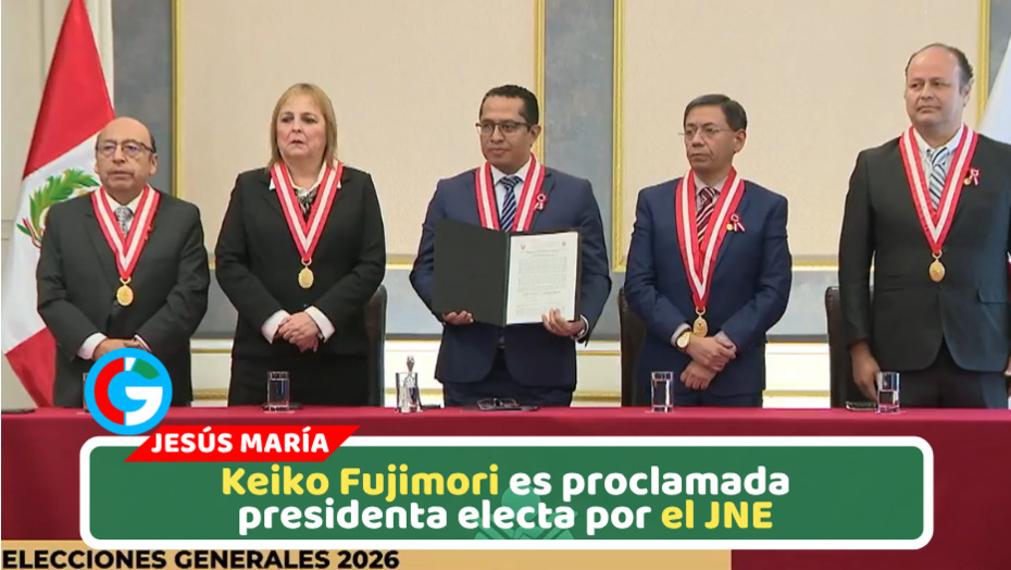 JNE oficializó la victoria presidencial de Keiko Fujimori en comicios