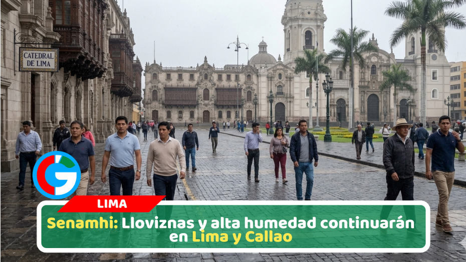 Senamhi prevé lloviznas dispersas en la costa peruana próximos días