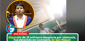 Diputado Julián Pérez permanece en comisaría por presunta agresión