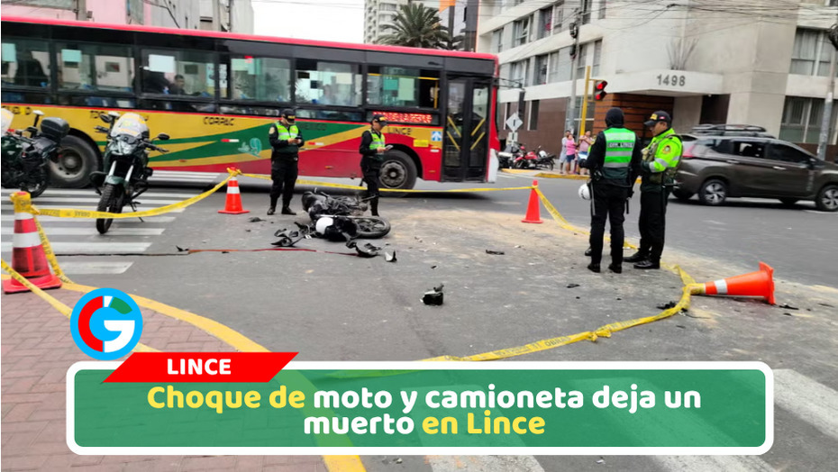 Joven muere en Lince tras estrellarse moto contra un poste