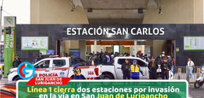 Estaciones San Carlos y Los Postes suspendidas por seguridad total en San Juan de Lurigancho