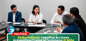 Presidenta electa y gobernadores regionales priorizan prevención ante El Niño