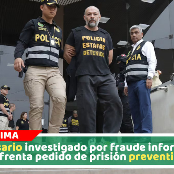 Fiscalía pide 18 meses de prisión preventiva contra Jackson Mora