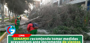 SENAMHI alerta que vientos fuertes continuarán hasta el domingo 02 de agosto