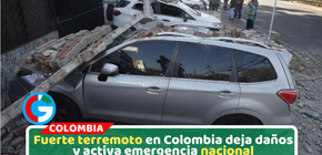 Sismo de 7.4 sacude Colombia y causa alarma general