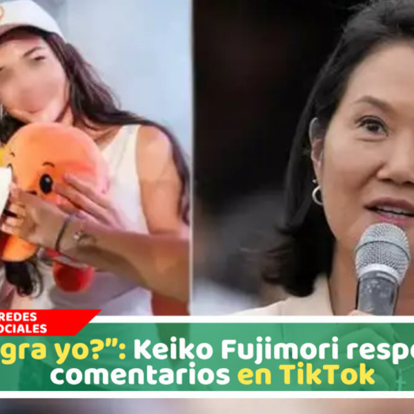Keiko Fujimori responde a quienes la llaman “suegra” en TikTok