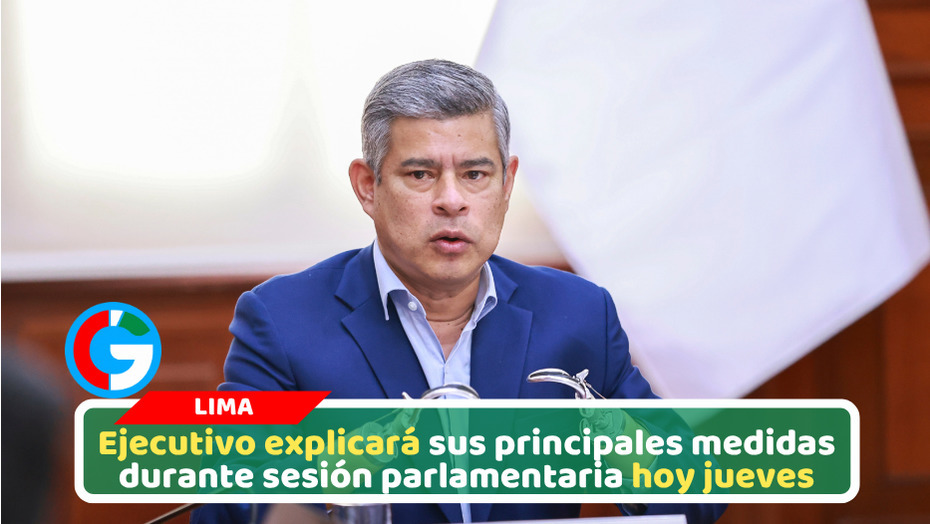 Gabinete Galarreta expondrá este jueves política general ante Cámara de Diputados