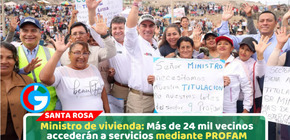 Proyecto PROFAM avanza para llevar agua potable a Santa Rosa