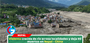 Inundaciones en Nepal dejan más de 90 muertos y cientos desaparecidos
