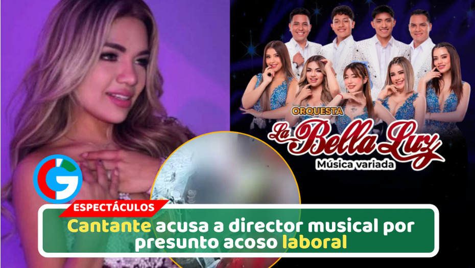 Naldy Saldaña denuncia tocamientos indebidos contra director musical de orquesta