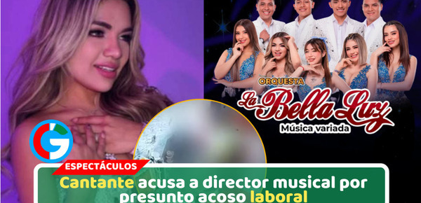 Naldy Saldaña denuncia tocamientos indebidos contra director musical de orquesta