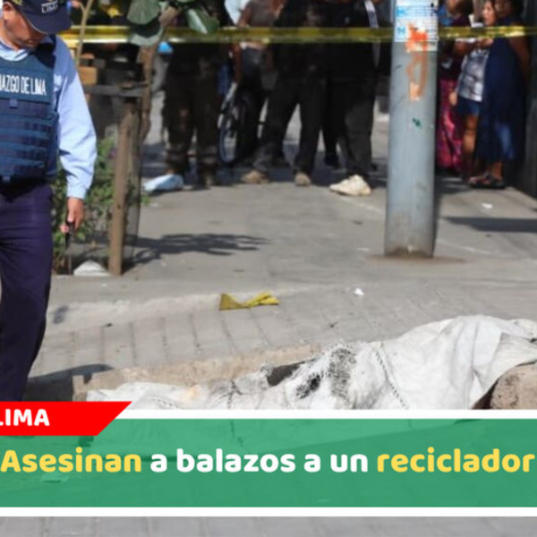 Asesinan a balazos a un reciclador 