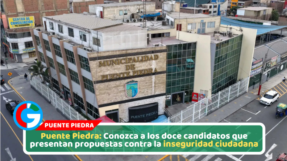 Puente Piedra: doce candidatos presentan propuestas contra la inseguridad ciudadana