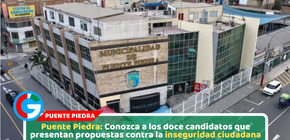 Puente Piedra: doce candidatos presentan propuestas contra la inseguridad ciudadana
