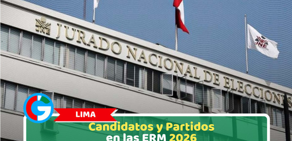 Lima: Candidatos y Partidos en las ERM 2026