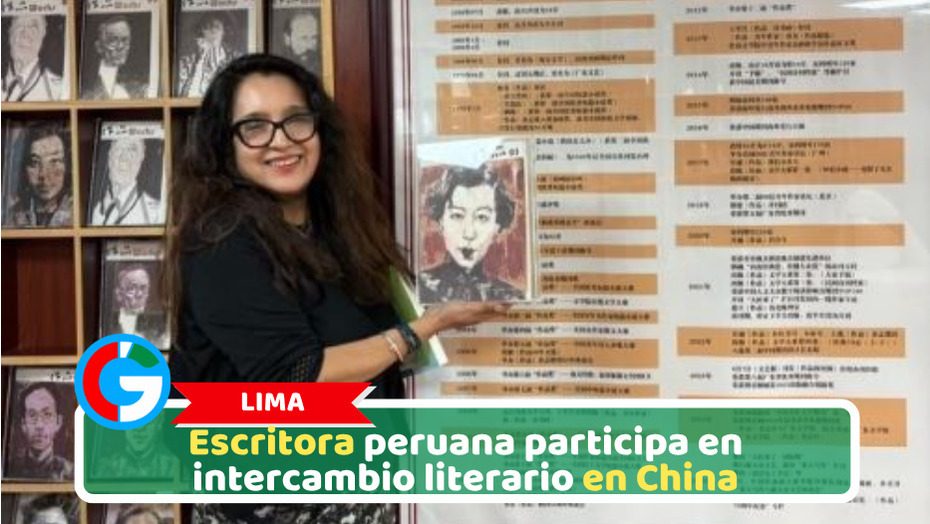 Nacional: Escritora peruana participa en intercambio literario en China