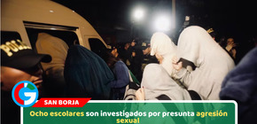 Ocho escolares son investigados por presunta agresión sexual 