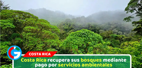 Costa Rica recupera sus bosques mediante pago por servicios ambientales