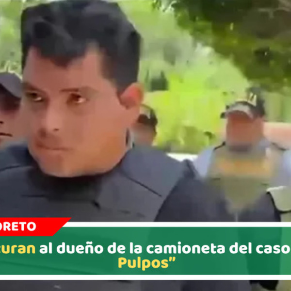 Capturan al dueño de la camioneta del caso Los Pulpos