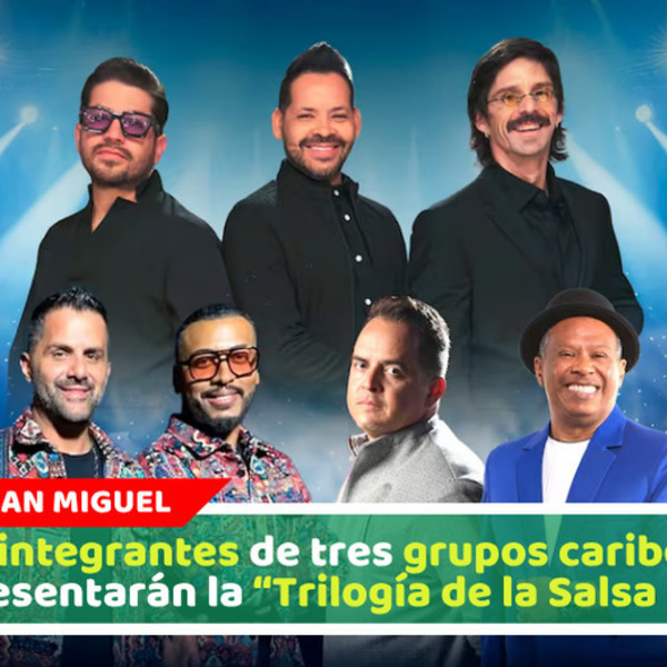 Exintegrantes de tres grupos caribeños presentarán la “Trilogía de la Salsa 90’s”