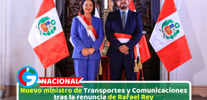 Nuevo ministro de Transportes y Comunicaciones tras la renuncia de Rafael Rey