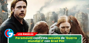 Paramount confirma secuela de 'Guerra mundial Z' con Brad Pitt