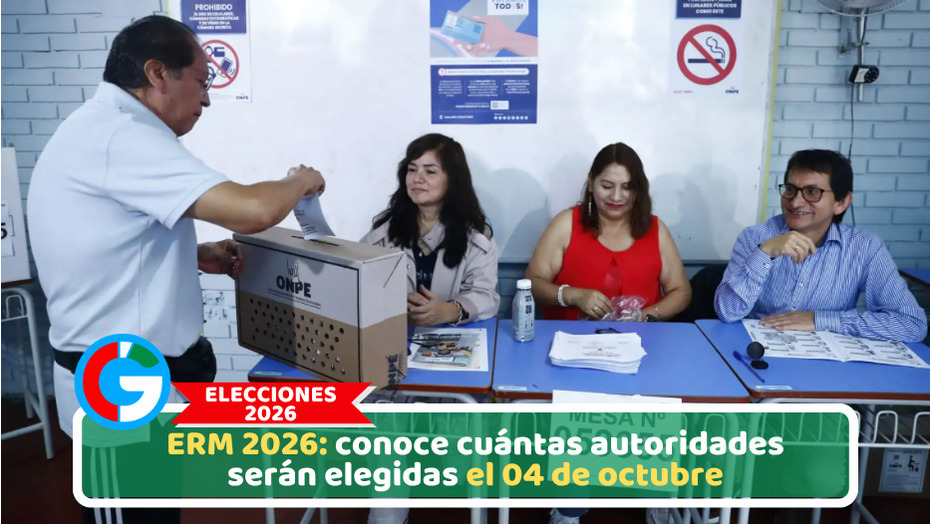 Más de 26 millones elegirán 13,148 autoridades este 4 octubre
